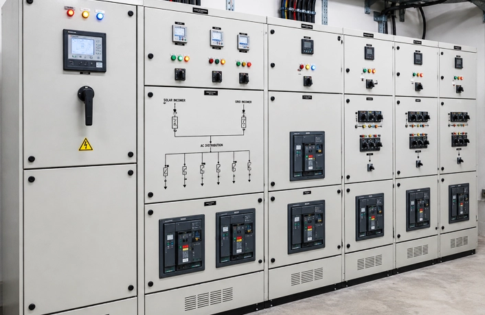Electrical power distribution panel