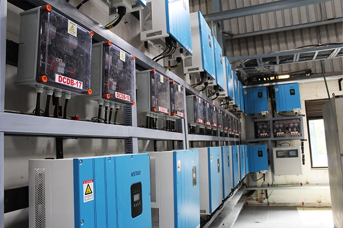 526 kWp solar PV project at Raychem RPG