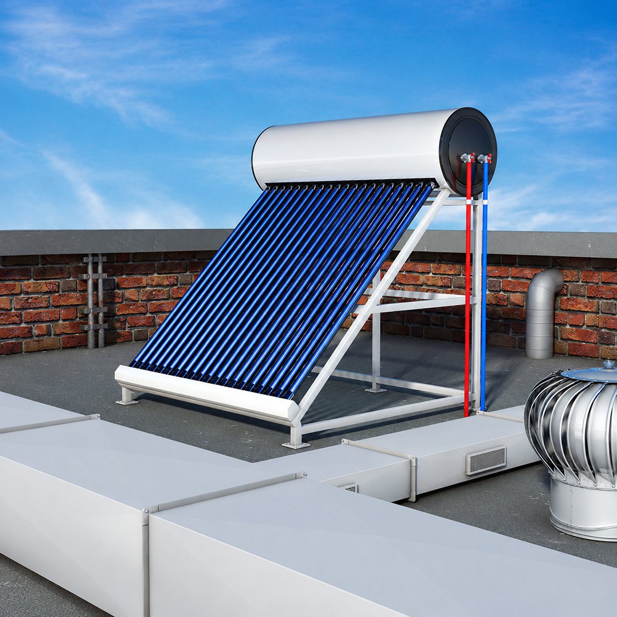 Best Solar Water Heater Manufacturers in Nagpur, 